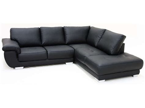 Profitez de la livraison gratuite sur pratiquement tout. Canapé d'angle fixe droit 5 places GALAXY coloris noir en ...