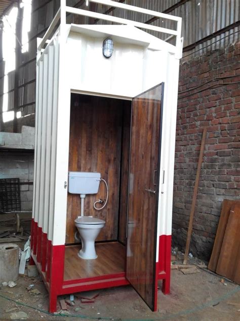 Steel Modular Portable Readymade Toilet Cabin At Rs 65000 In