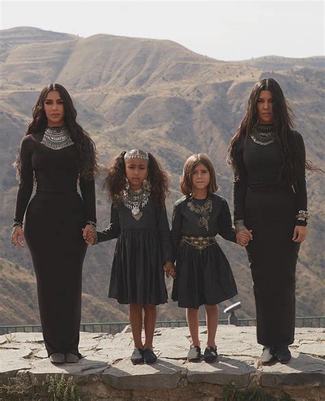 Kim Kardashian On Instagram Sister Act In Armenia Kim And Kourtney