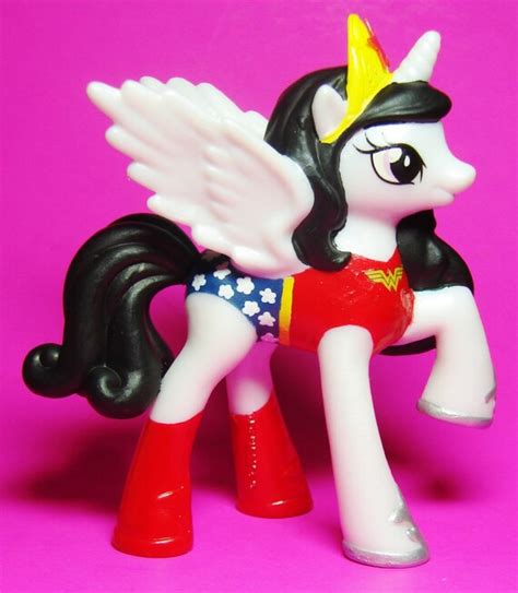 My Little Pony Wonder Woman Custom Figure Fim By Littlecustomshop