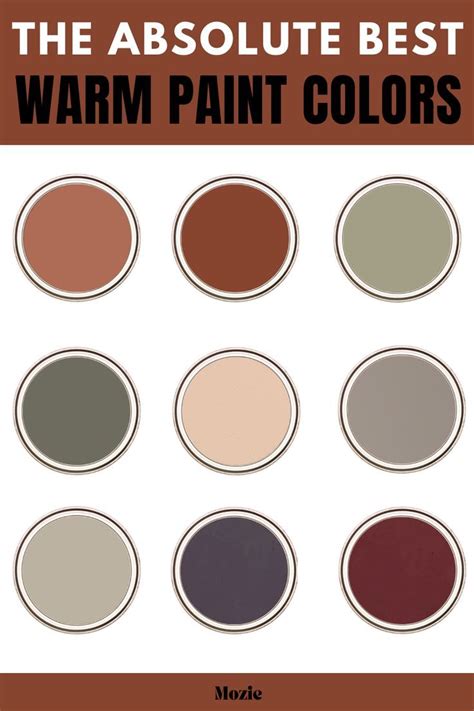 The Absolute Best Warm Paint Colors For Your Home Artofit