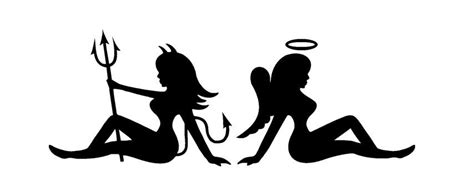 Angel Vs Devil Girl Clipart 10 Free Cliparts Download Images On Clipground 2023