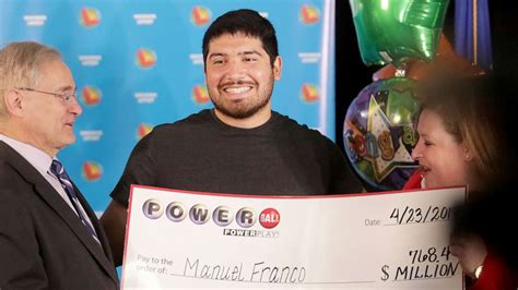 24 Year Old Wisconsin Man Manuel Franco Is Winner Of 768 Million