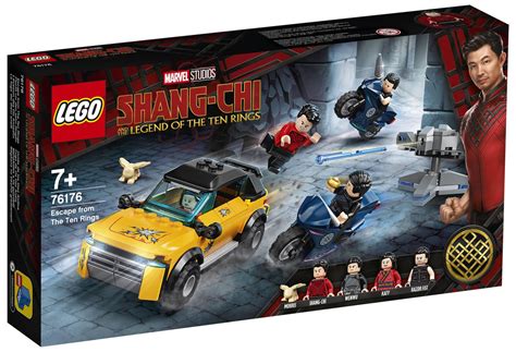 Lego marvel studios shang chi 76177 battle at the ancient village in hand new. LEGO Marvel Shang-Chi 76176 Escape From The Ten Rings ...