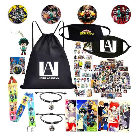 My Hero Academia Merch Anime Merch Set Including My Hero Academia Face