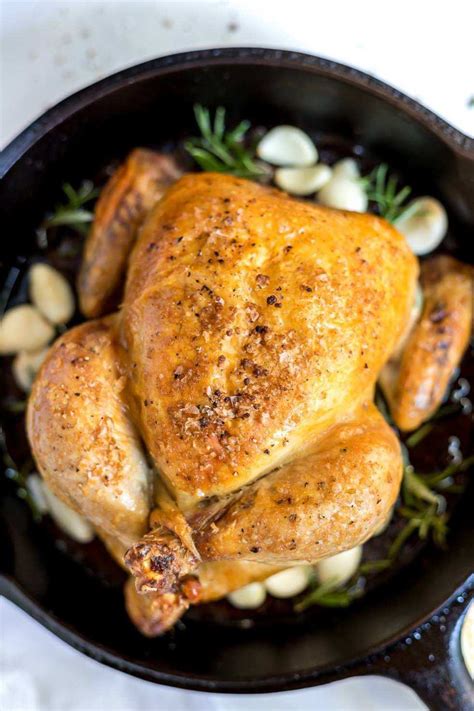 Make a special christmas eve dinner this year. Easy Roast Chicken Recipe - WonkyWonderful