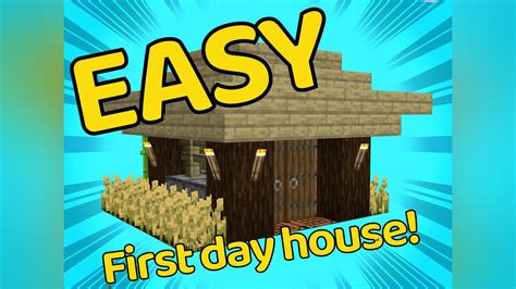 Are you a noob, pro or god at building in minecraft? Easy Minecraft House Tutorial - First day house (Beginner ...