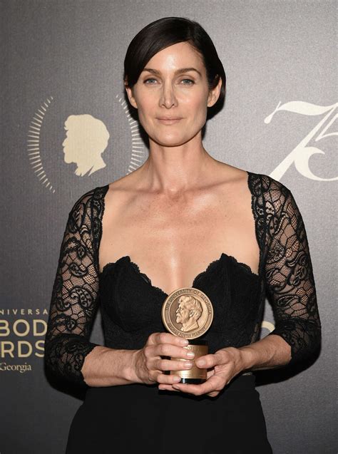 Carrie Anne Moss 75th Annual Peabody Awards Ceremony In New York City