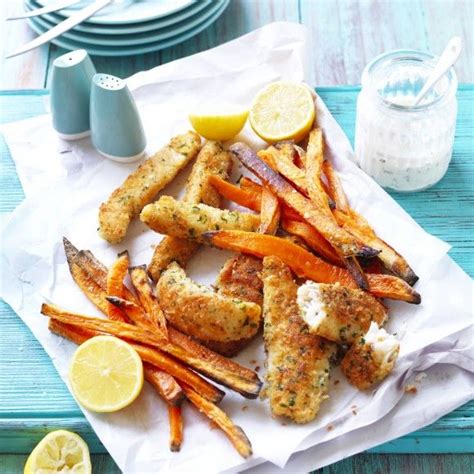 Maybe you would like to learn more about one of these? Sweet Potato Fries with Crumbed Fish Recipe | myfoodbook ...