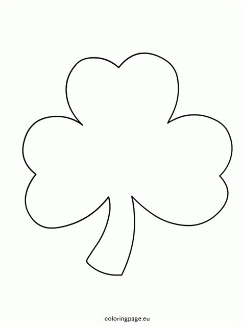 Coloring pages, clover templates, etc. Free Coloring Pages Of Shamrocks - Coloring Home