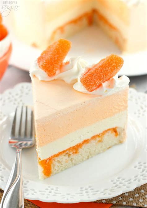 You can buy them presized or cut one yourself with scissors. Orange Creamsicle Ice Cream Cake - Edible Crafts