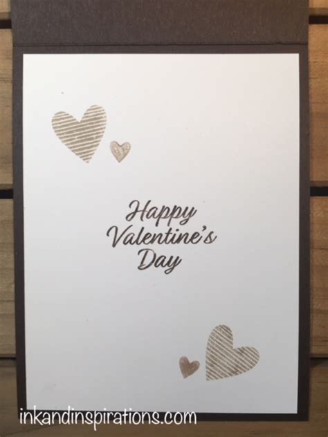 2019 Stampin Up Masculine Valentine Card Ink And Inspirations