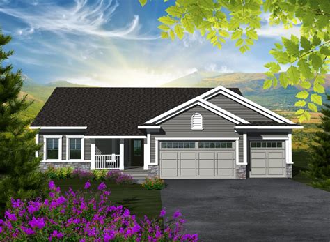 Traditional Style House Plan 3 Beds 2 Baths 1501 Sqft Plan 70 1131