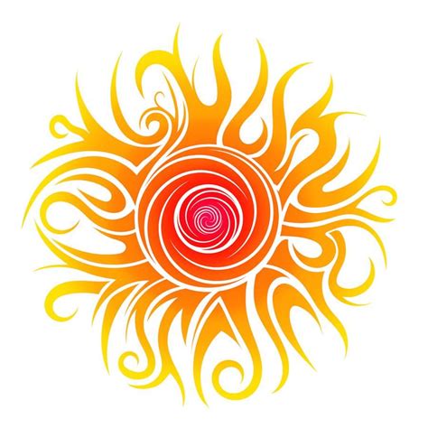 Tribal Sun By Dessins Fantastiques On Deviantart Tribal Sun Sun Art