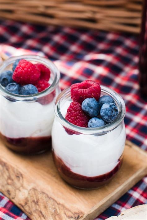 Mixed Berry Fruit On The Bottom Yogurt Cups Recipe Berries Recipes