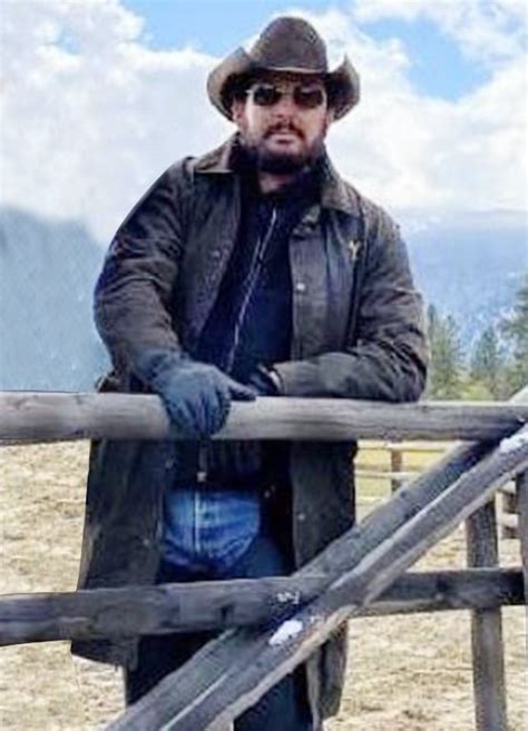 Yellowstone Rip Wheeler Leather Coat Cole Hauser Hit Jacket