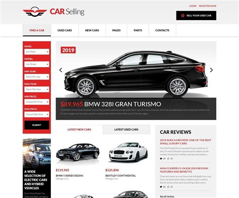 Car Selling Html Template