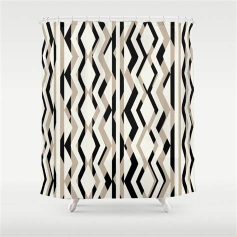 Geometric Shower Curtains Bring A Fresh New Feel To An Overlooked Space