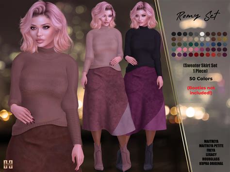 second life marketplace [hh] romy set