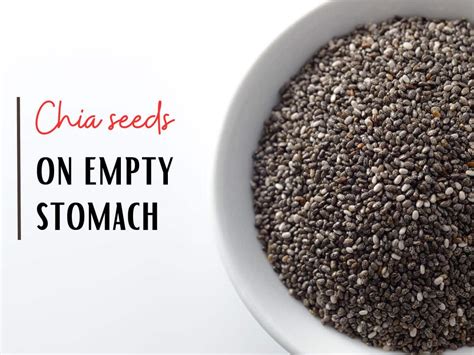 Chia Seeds Water On Empty Stomach 7 Health Benefits Of Starting Your Day With Soaked Chia Seeds