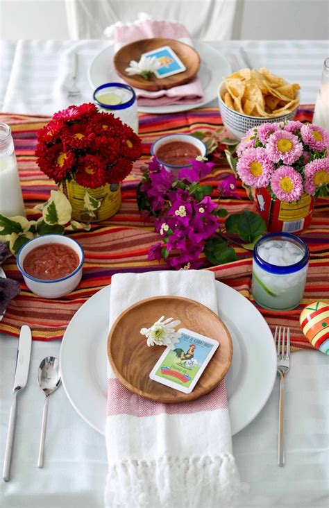 Mexican Serape Table Runner for Ethnic Party Theme