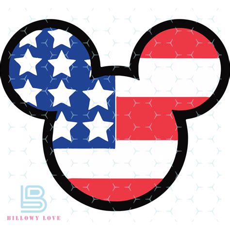 Mickey Head Independence Day Mickey Shirt Svg Minnie T Inspire