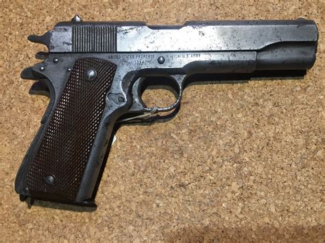 Pistolet Remington 1911a1 Ww2 Languedoc Distribution