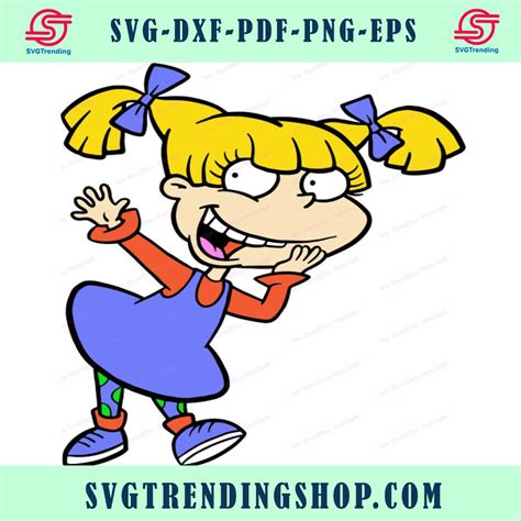 Angelica Pickles Rugrats Svg Png Dxf Eps Cut Files For Cricut Sexiz Pix