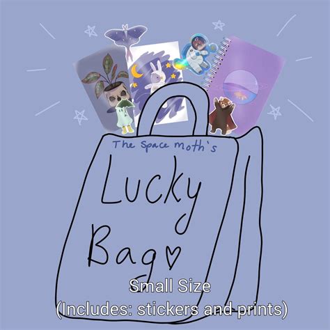small lucky bag mystery bag grab bag fukubukuro mystery stationary mystery stickers