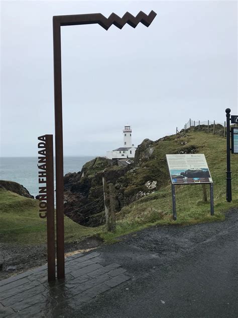 A Blustery Day At Fanad Lighthouse Shane Smyth Broadcaster And Pr