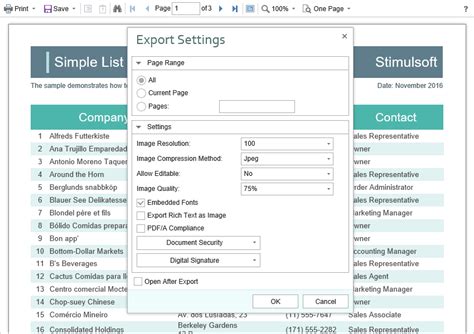 Reports And Dashboards For Asp Net Webforms Html Viewer Exporting Reports And Dashboards