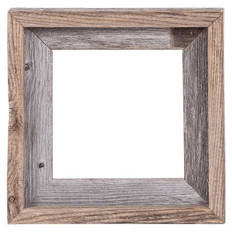 Rusticdecor Barn Wood Reclaimed Wood Open Picture Frame And Reviews Wayfair