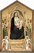 Kenney Mencher: Giotto di Bondone, Virgin and Child Enthroned ...