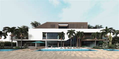 D Beach House Doha Qatar Akl Architects