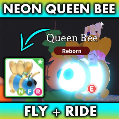 What Is A Neon Queen Bee Worth In Adopt Me 2024