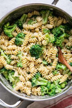 Creamy Broccoli Pasta Is A Pantry Friendly Recipe Featuring A Non Dairy