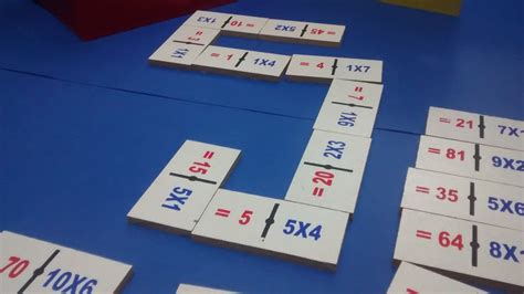 Dominó De Multiplicaciones Juego Matemáticas Didáctico 28000 En