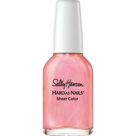 sally hansen hard as nails sheerly opal french manicure kit nail beauty and health shop the
