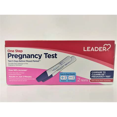 walgreens one step pregnancy test ph