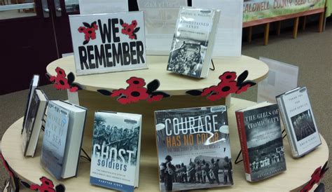 Memorial Day Library Display Reading Display Library Book Displays