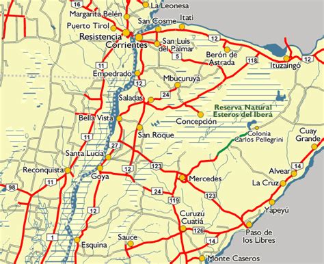 Solo Corrientes Rutas Alternativas De La Provincia De Corrientes