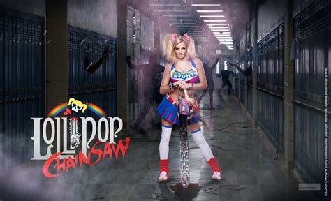 Lollipop Chainsaw Comedy Horror Action Fighting Dark Cosplay Sexy Babe