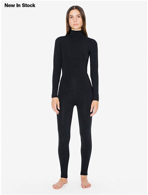 Cotton Spandex Turtleneck Catsuit Catsuit Fashion Spandex Catsuit