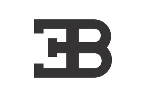 It can be downloaded in best resolution and used for design and web design. Bugatti EB Logo