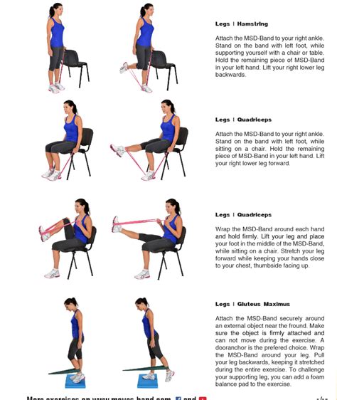 36 Leg Workout With Bands At Home Intense Absworkoutcircuit