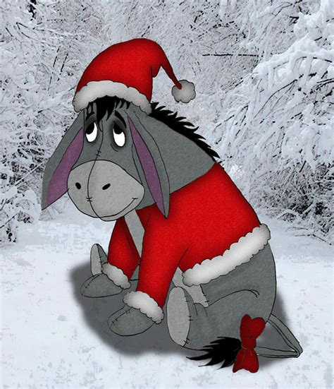 Merry Christmas From Eeyore By Little Horrorz On Deviantart