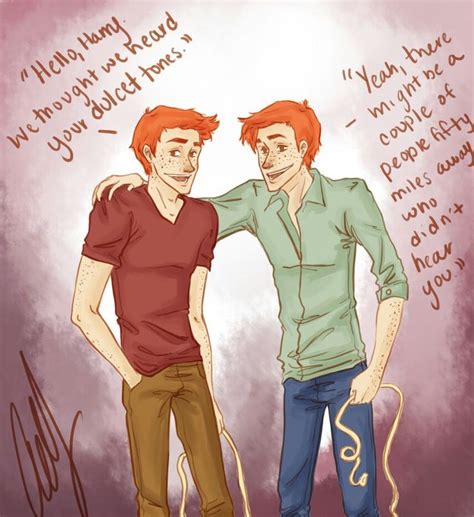 Fred And George George Harry Potter Harry Potter Anime Fred And George Weasley
