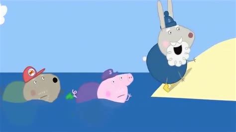小猪佩奇：兔爷爷的船少了一块，他说不需要那一块，所以沉船了腾讯视频