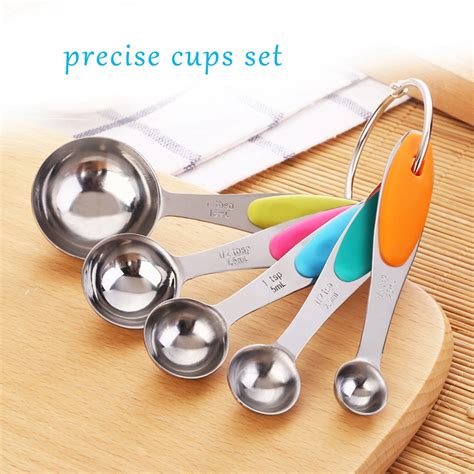 OTVIAP Measuring Cups, 10 Pieces Stainless Steel Measuring Cups and ...