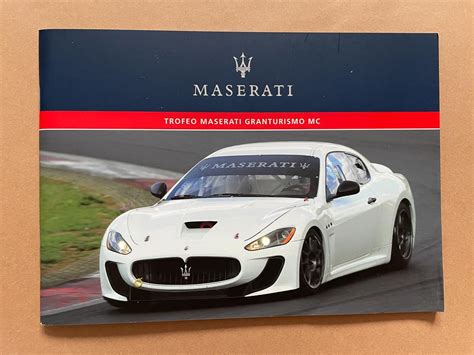 Maserati Granturismo Trofeo Mc Autoprospekte Sammlung